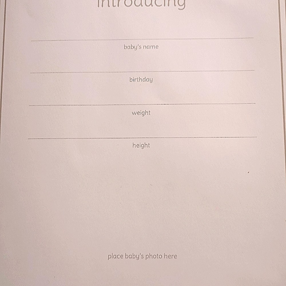 Kate & milo Baby's first year book new - Picture 3 of 7